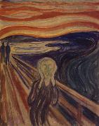 Edvard Munch skriet oil painting